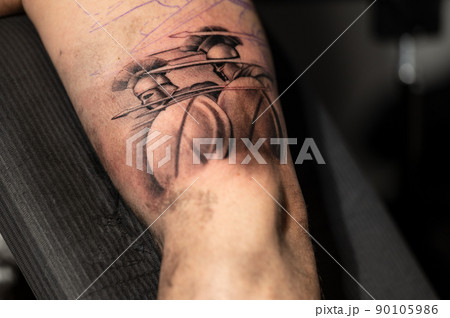 Spartan Tattoo Images – Browse 4,777 Stock Photos, Vectors, and Video