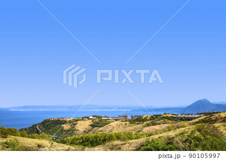 別府湾高崎山一望 90105997