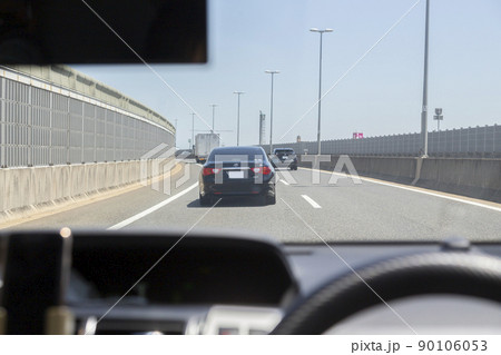 運転席から見る景色 高速道路 運転席から見る景色 高速道路 90106053