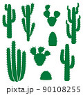 Cactus vector collection (set) 90108255