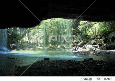 鍋ヶ滝　【熊本県阿蘇郡小国町】 90110261