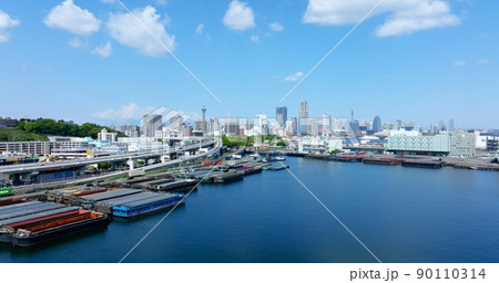 横浜 空撮 90110314