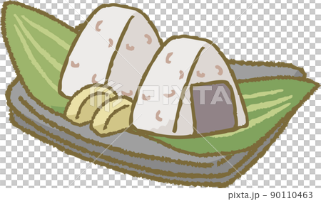 三角おむすび(角皿) 90110463