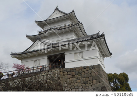 小田原城の天守閣（神奈川県小田原市） 90110639