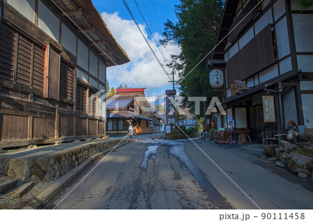 戸隠神社 中社 門前 宿坊ほか 春の季節 戸隠神社 中社 門前 宿坊ほか 春の季節 90111458