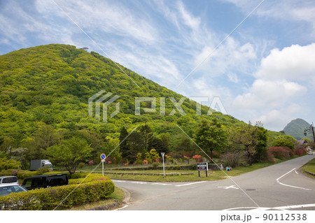 行楽シーズンの榛名山 行楽シーズンの榛名山 90112538