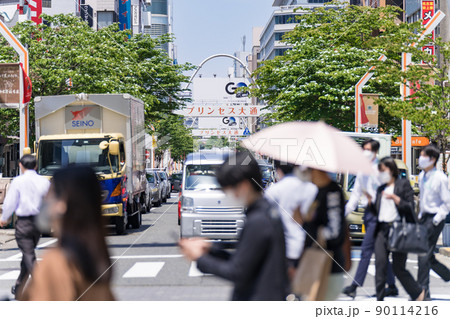 名古屋市中区 栄 プリンセス大通り(呉服町通り) 磯丸水産 プリンセス大通り店前 名古屋市中区 栄 プリンセス大通り(呉服町通り) 磯丸水産 プリンセス大通り店前 90114216