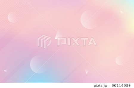 グラデ背景 90114983