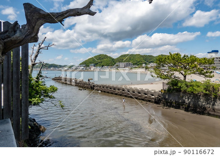 神奈川県葉山町 森戸神社からの景色 90116672