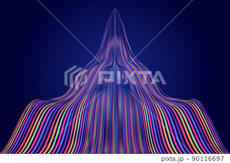 並ぶ 線 罫 90116697