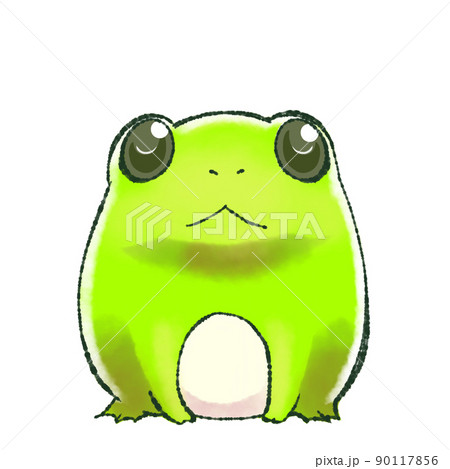 かえるのイラストのイラスト素材