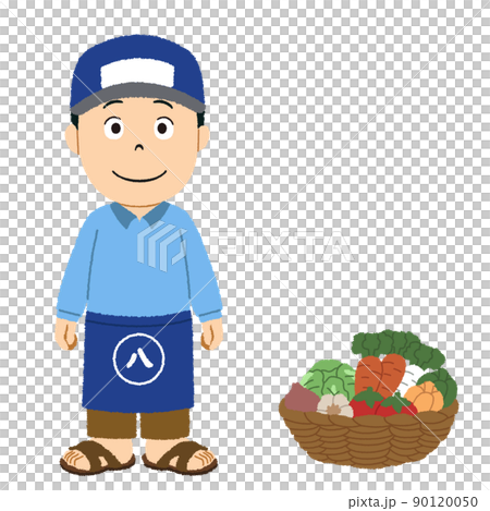 Illustration of a greengrocer 90120050