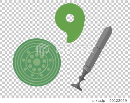 Three sacred treasures Three sacred treasures 90122039