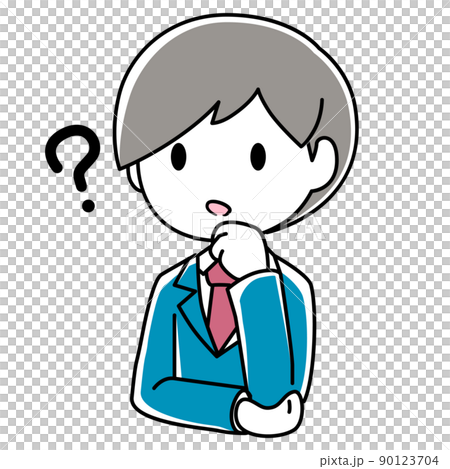 一個有疑問的人的插圖 90123704