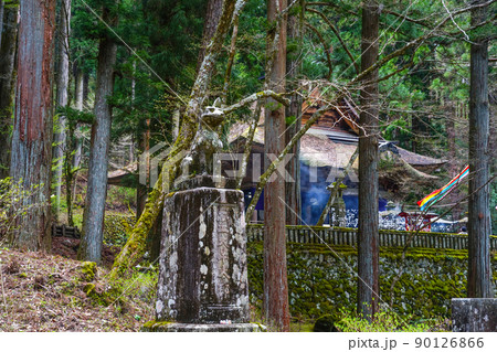 宝積山　光前寺　霊犬早太郎石像 90126866