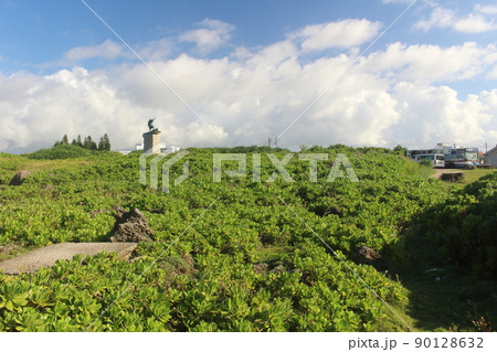 残波岬 泰期の像 沖縄県 中頭郡 読谷村 90128632