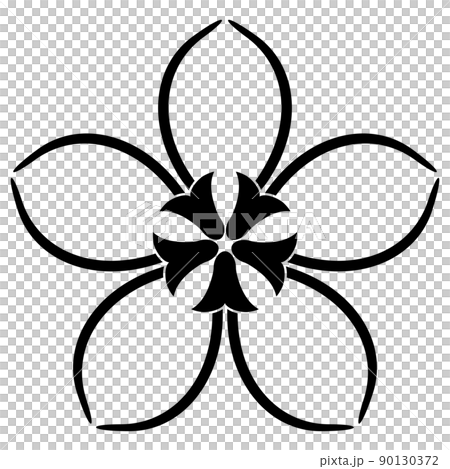 It is a family crest. It is called Matsuba Kikyo. It is a family crest. It is called Matsuba Kikyo. 90130372