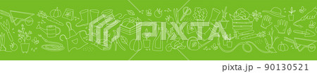Gardening, preparing spring season, seedlings, growing farm vegetables, garden tools Gardening, preparing spring season, seedlings, growing farm vegetables, garden tools 90130521