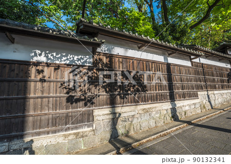 《愛知県》名古屋市 徳川園塀 《愛知県》名古屋市 徳川園塀 90132341