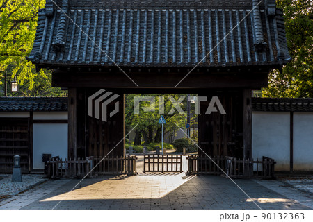 《愛知県》名古屋市　徳川園黒門 90132363