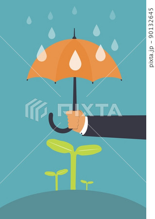 発芽する 若芽 芽ぶき 90132645