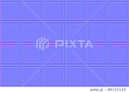 Normal map seamless texture of wall, floor or ceiling 90133110