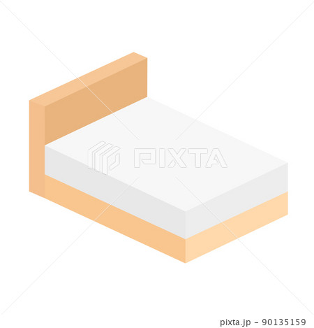 ベッドのイラスト 90135159