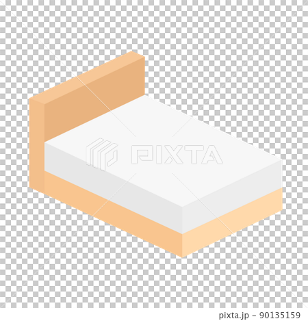 ベッドのイラスト 90135159