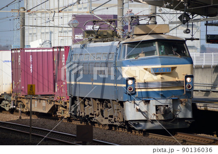 EF66型電気機関車 新座駅 EF66型電気機関車 新座駅 90136036