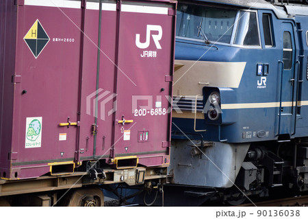 EF66型電気機関車 新座駅 EF66型電気機関車 新座駅 90136038