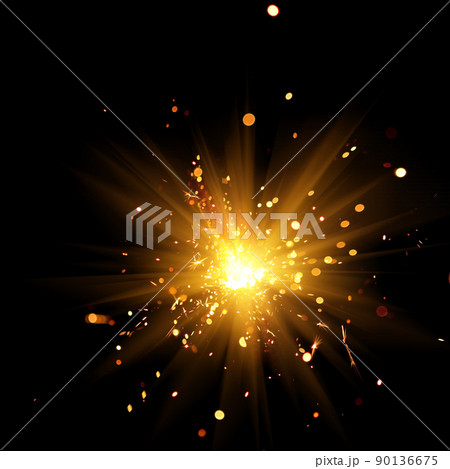 burning sparkler 90136675