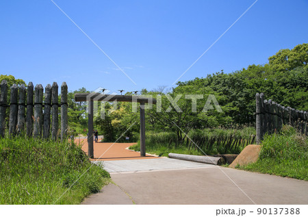 吉野ケ里遺跡 入り口 吉野ケ里遺跡 入り口 90137388