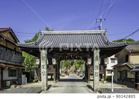 吉備津神社 下随神門 広島県福山市 吉備津神社 下随神門 広島県福山市 90142805