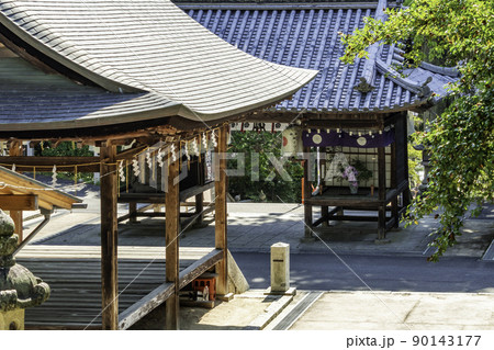 吉備津神社　上随神門　広島県福山市 90143177