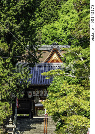 吉備津神社　上随神門　広島県福山市 90143178