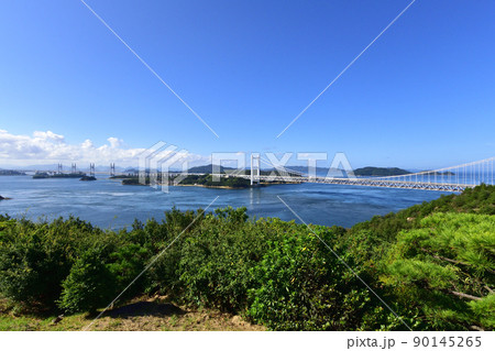 岡山県児島半島鷲羽山の風景 岡山県児島半島鷲羽山の風景 90145265