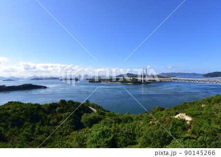 岡山県児島半島鷲羽山の風景 岡山県児島半島鷲羽山の風景 90145266