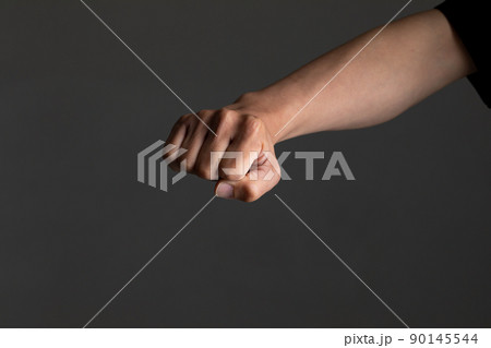 男性の拳　Male fist	 90145544