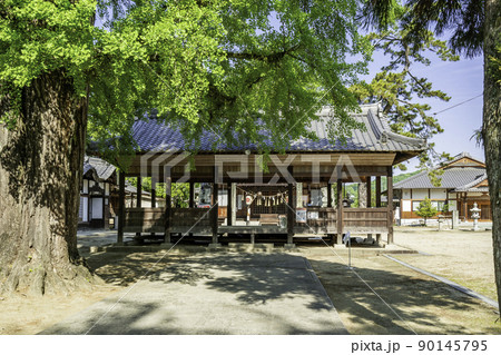 素盞嗚神社　神楽殿　広島県福山市 90145795