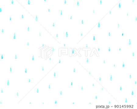 優しい水色ドロップのアナログ背景 優しい水色ドロップのアナログ背景 90145992
