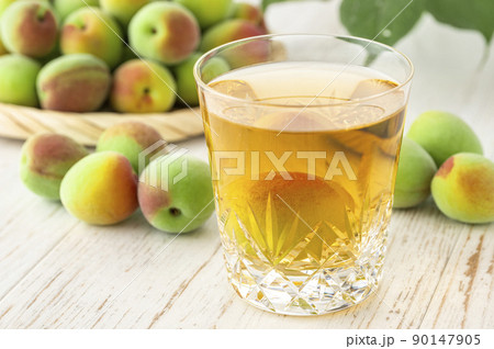 収穫した青梅　梅酒　梅シロップ 90147905