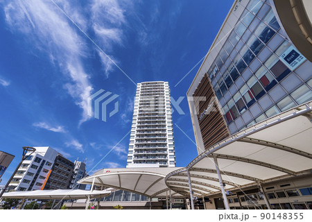 JR中央線「東中野」駅前の風景 90148355