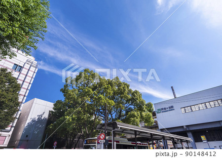 JR「阿佐ヶ谷」駅北口の風景 90148412