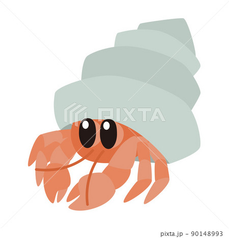 ヤドカリのイラスト 90148993