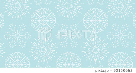 レトロな花火柄 背景イラスト レトロな花火柄 背景イラスト 90150662