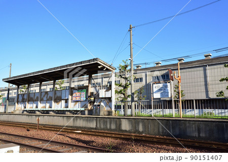 2021年。朝の水島臨海鉄道水島本線の風景 90151407