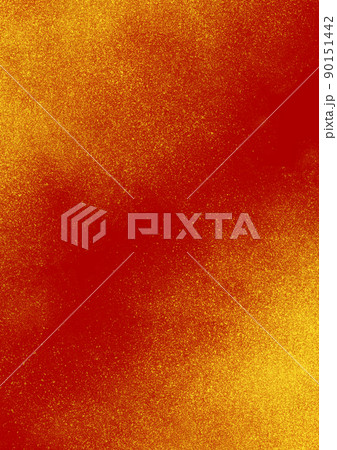 赤地に金粉の豪華な背景素材 90151442