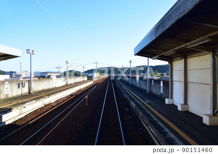 2021年。朝の水島臨海鉄道水島本線の風景 90151460