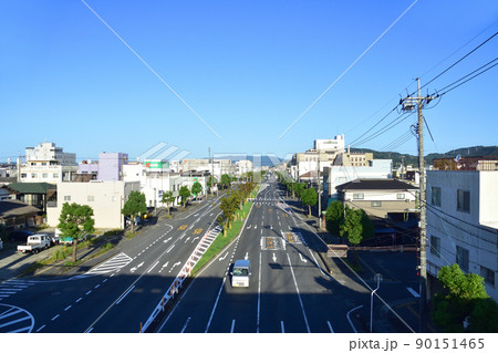 2021年。朝の水島臨海鉄道水島本線の風景 90151465