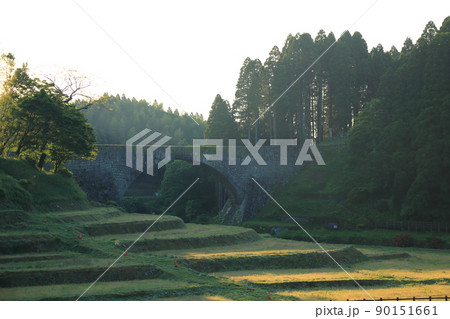 通潤橋 （世界かんがい施設遺産・国重要文化財）【熊本県山都町】 90151661